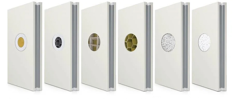 巖棉玻鎂夾芯板,凈化板材 巖棉玻鎂夾芯板,凈化板材