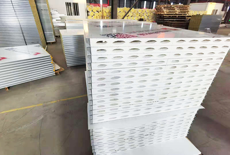 巖棉玻鎂夾芯板,凈化板材 巖棉玻鎂夾芯板,凈化板材