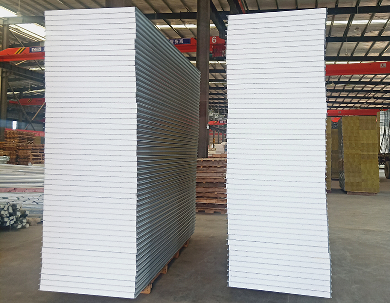 巖棉玻鎂夾芯板,凈化板材 巖棉玻鎂夾芯板,凈化板材