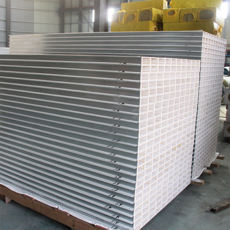 巖棉玻鎂夾芯板,凈化板材 巖棉玻鎂夾芯板,凈化板材