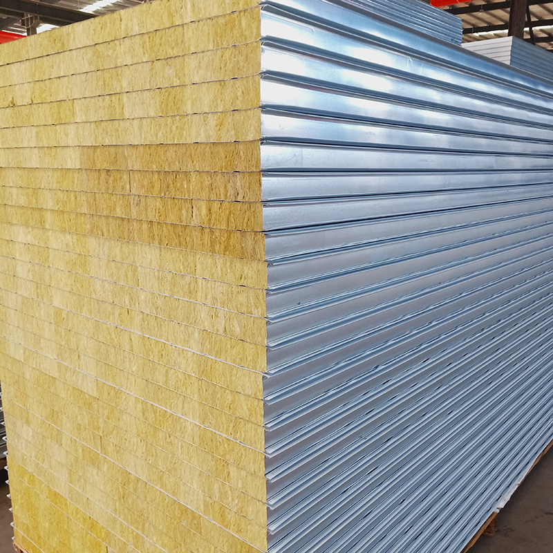 巖棉玻鎂夾芯板,凈化板材 巖棉玻鎂夾芯板,凈化板材