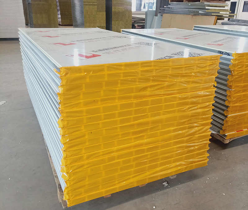 巖棉玻鎂夾芯板,凈化板材 巖棉玻鎂夾芯板,凈化板材