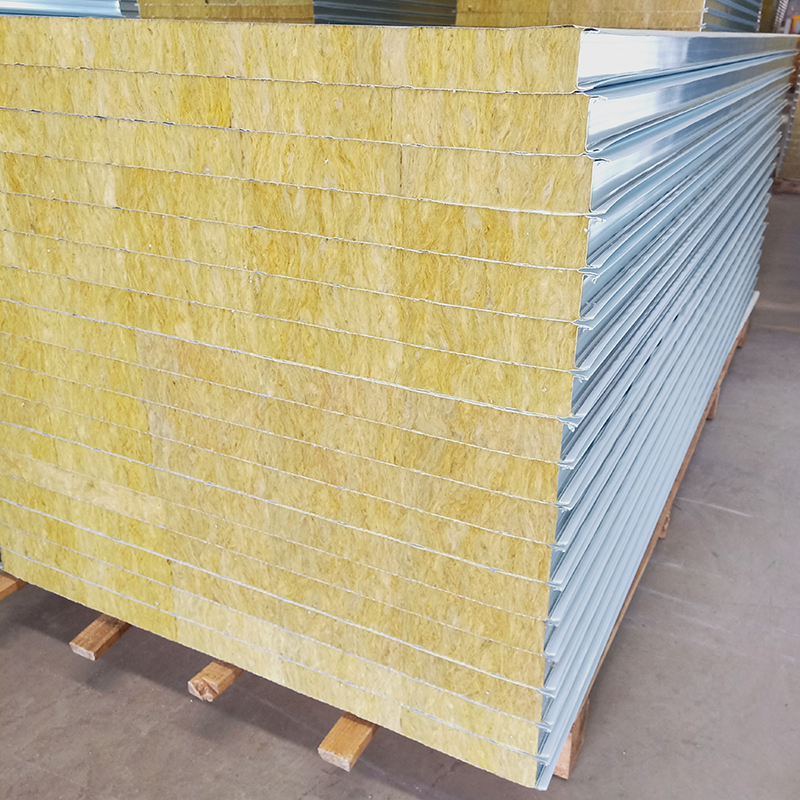 巖棉玻鎂夾芯板,凈化板材 巖棉玻鎂夾芯板,凈化板材