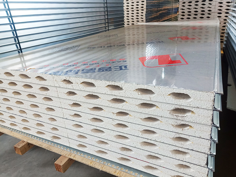 巖棉玻鎂夾芯板,凈化板材 巖棉玻鎂夾芯板,凈化板材