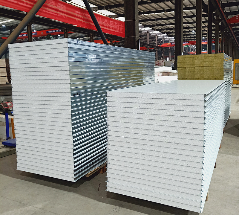 巖棉玻鎂夾芯板,凈化板材 巖棉玻鎂夾芯板,凈化板材