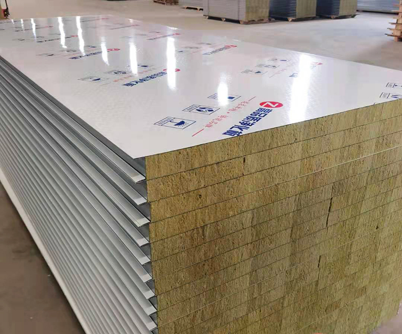 巖棉玻鎂夾芯板,凈化板材 巖棉玻鎂夾芯板,凈化板材